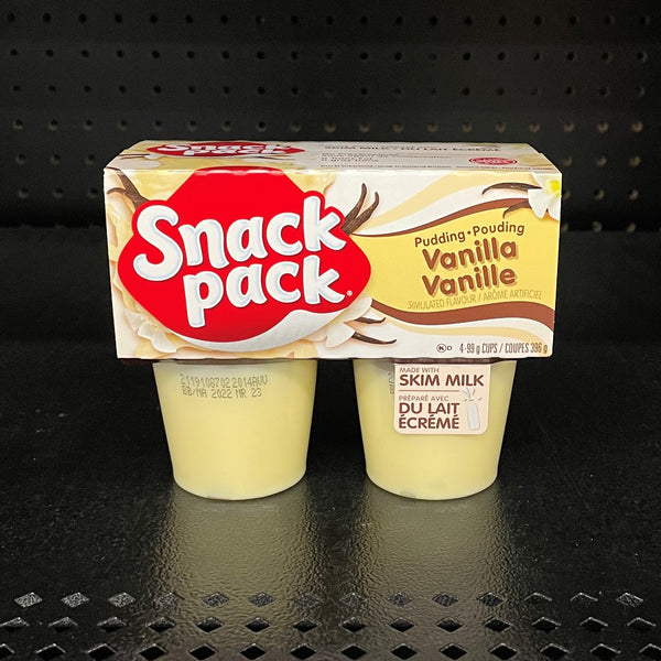 Snack Pack Vanilla Pudding (396g)