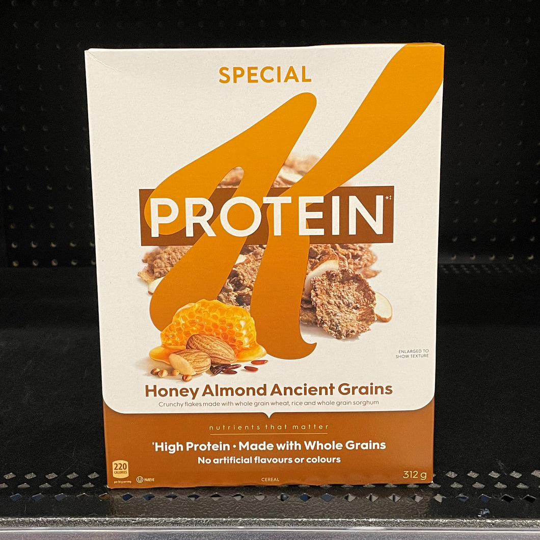 Special K Protein Honey Almond Ancient Grains Cereal (312g)