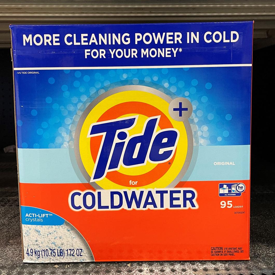 Tide Coldwater Powdered Laundry Detergent (4.9kg)