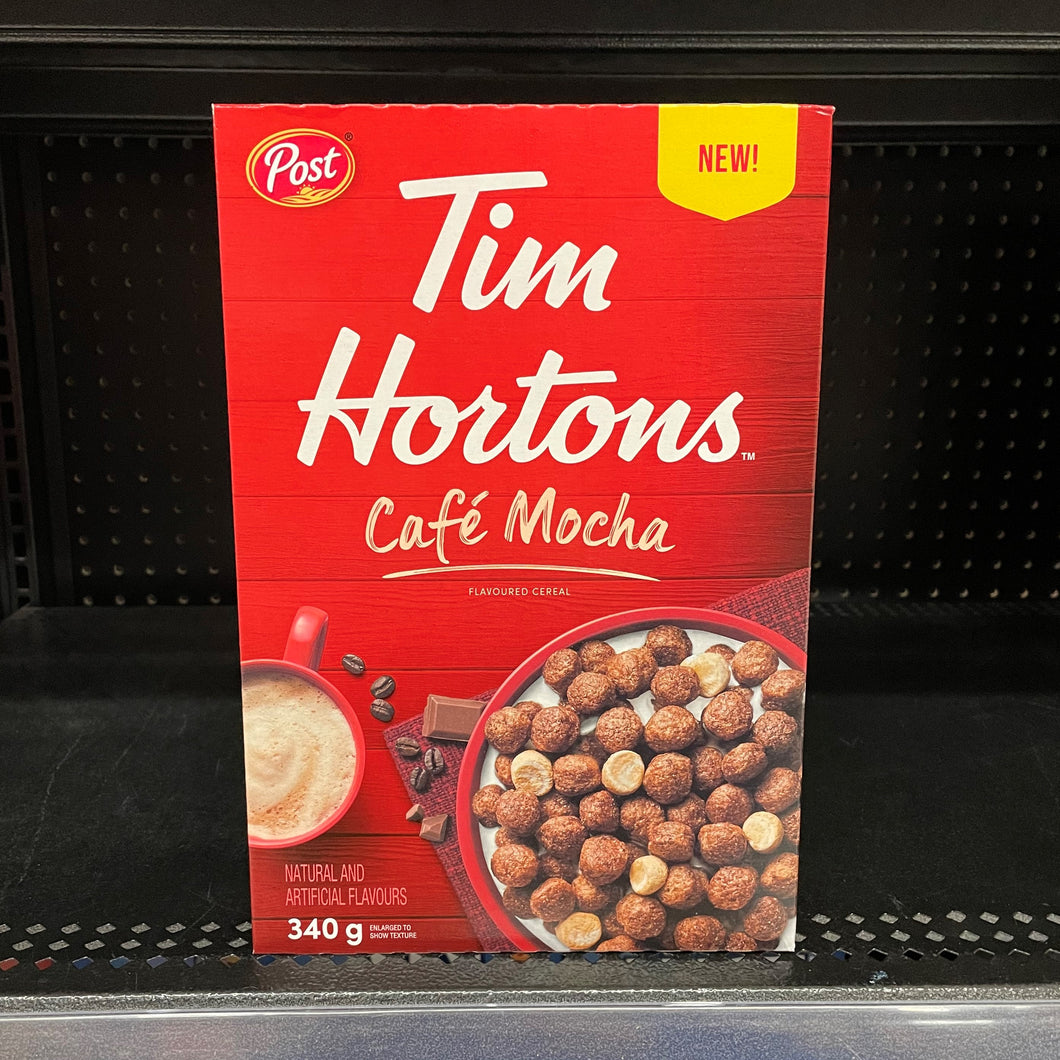 Tim Hortons Cafe Mocha Flavoured Cereal (340g)
