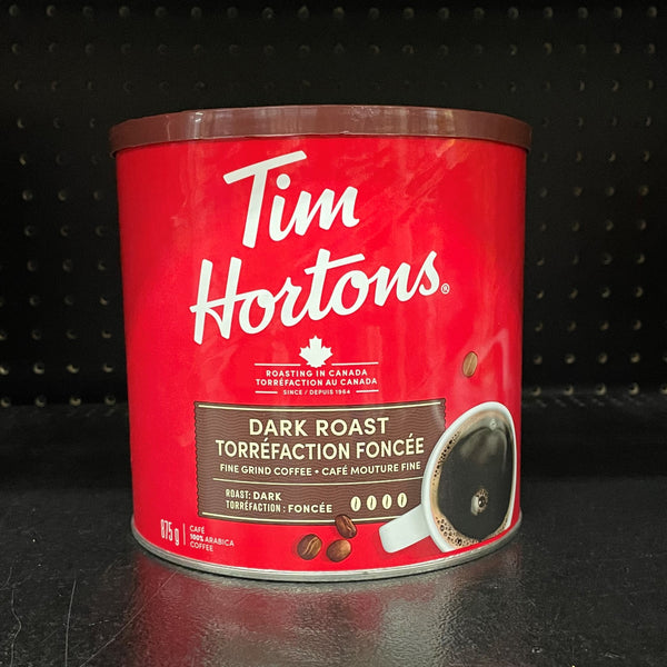 Tim Hortons Dark Roast Fine Grind Coffee (825 g)